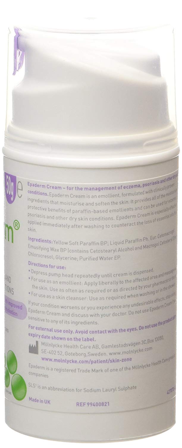 Epaderm, Cream, 50 gram, Beige, 50 g (Pack of 1) - Image 3