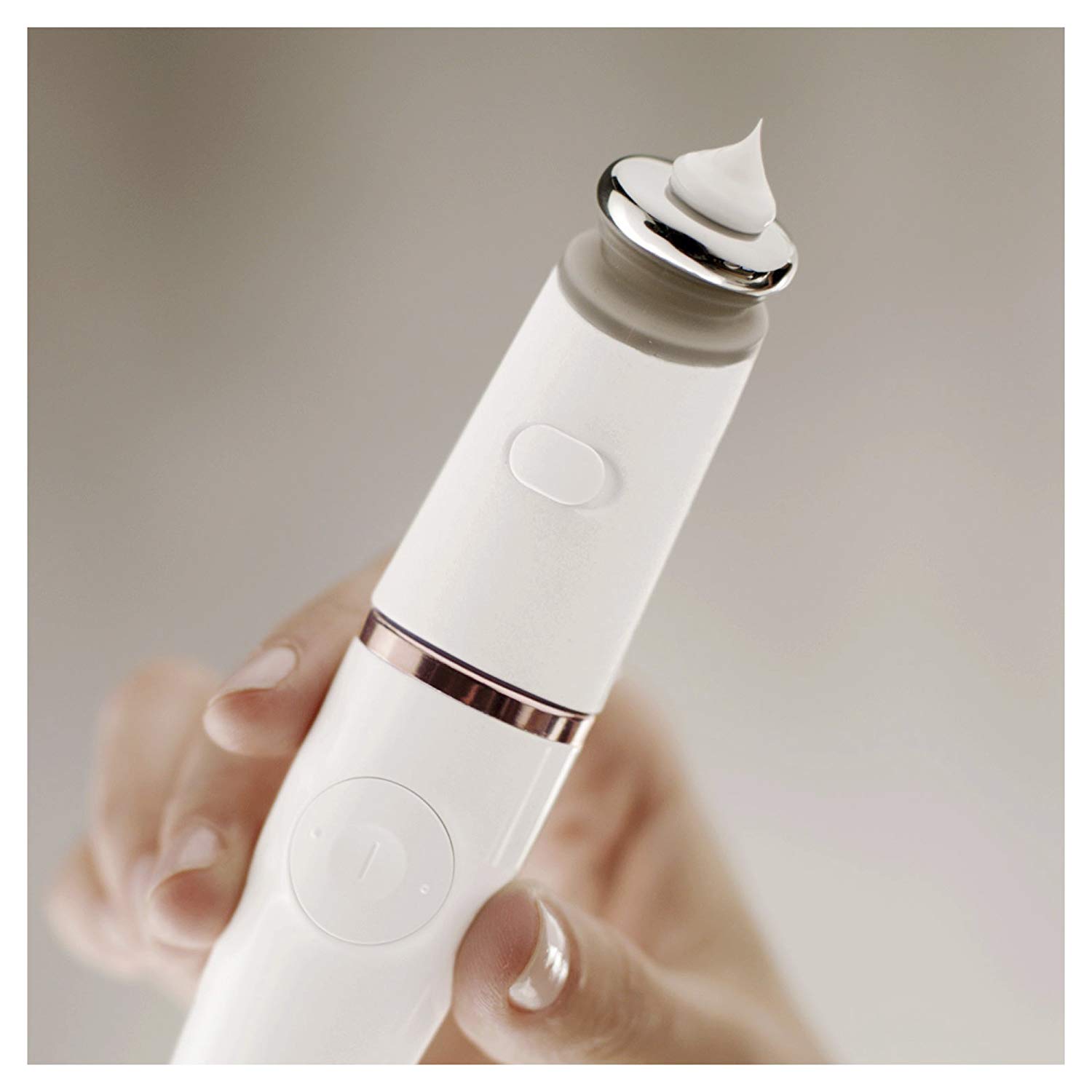 Braun FaceSpa Facial Epilator for Women Hair Removal with Facial Cleansing Brush Head, Toning Head & Charger Stand, Wet & Dry - Image 3