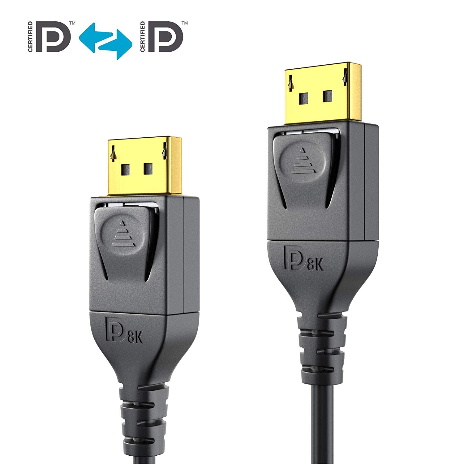 PureLink PI5010-050 DisplayPort 1.4 Cable 8 K 4320p DisplayPort Male to DisplayPort Male 5 m Black, 5.00m - Image 2