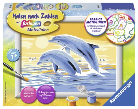 Ravensburger 280179 "Friends of The Sea Painting By Numbers Set