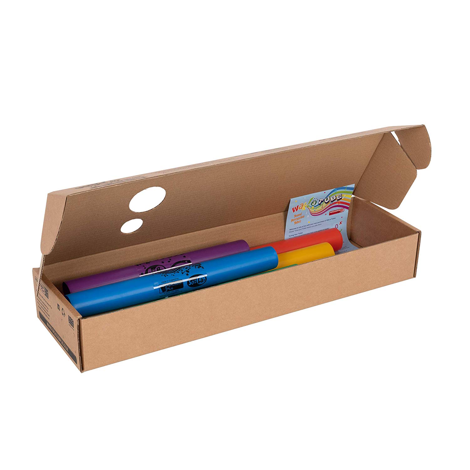 Percussion Plus PP791 Wak-a-Tube Chromatic, Multicolor (Set of 5), multi-colored - Image 2