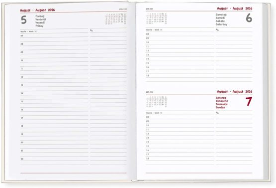 Alpha Edition collegetimer 170719 Daily School Diary for Year 2016/2017, A5 - Image 2