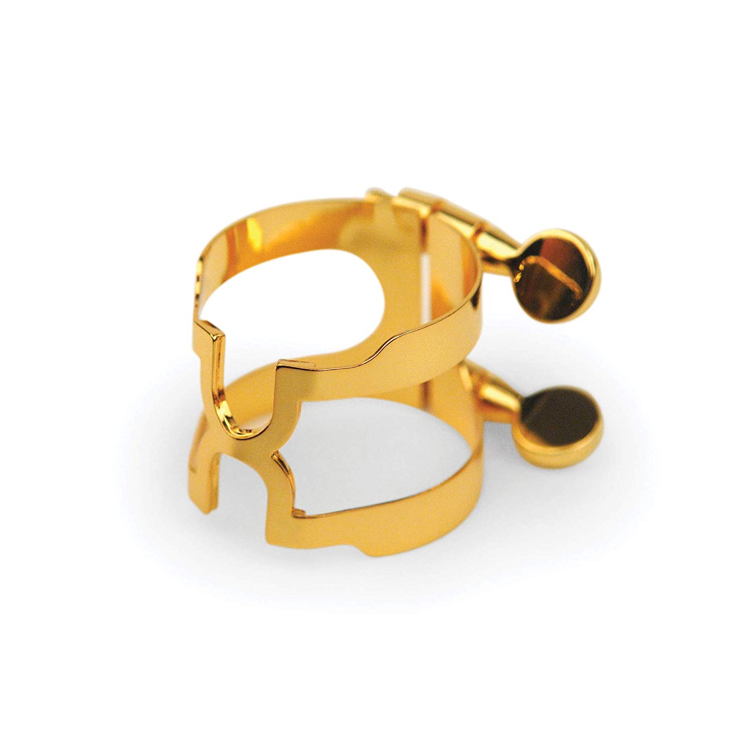 Rico HCL1G Gold Plated H-Ligature and Cap for Bb Clarinet, 0 - Image 4