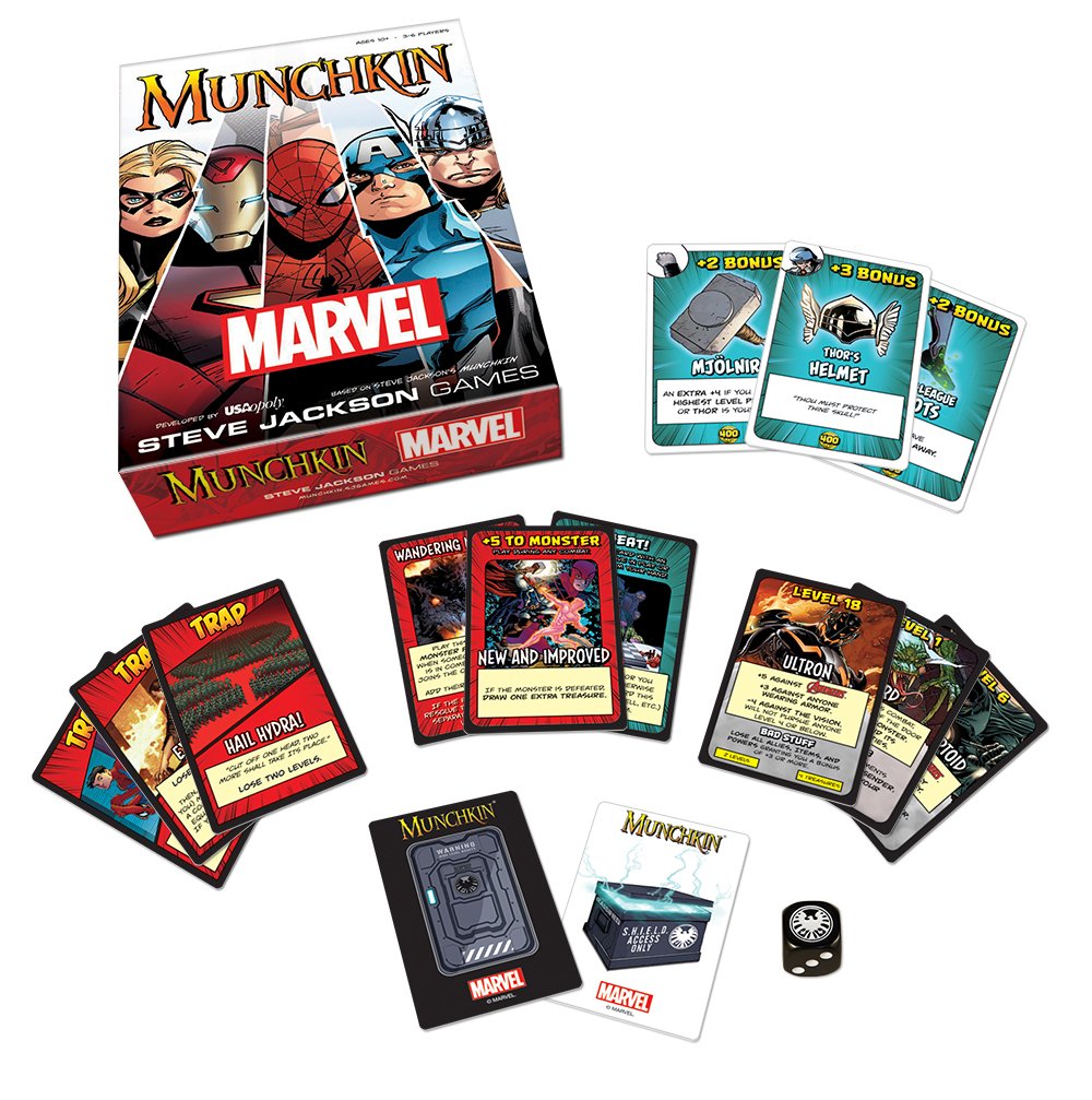 Steve Jackson Games - Munchkin: Marvel - Board Game, Multicolor - Image 2