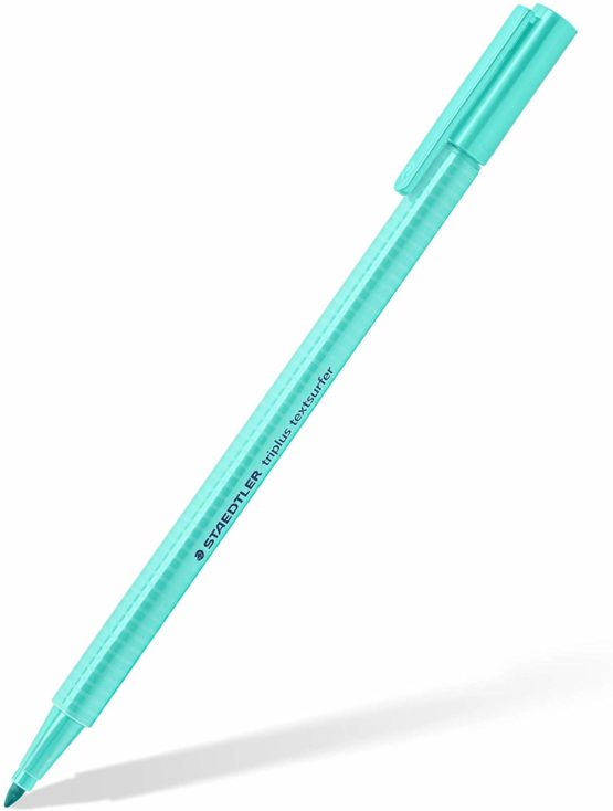 Staedtler triplus Highlighter, Ergonomic Triangular Shape, high Quality, Made in Germany, Set of 6 Pastel Colours, line Width 1-4 mm, 362 CSB6 - Image 3