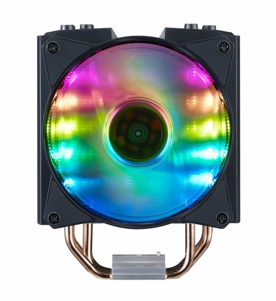 Cooler Master MasterAir MA410M CPU Cooling System - ARGB Hologram Effect, 4 CDC 2.0 Heat Pipes with Thermal Detection, Air Glide Armour and Push-Pull fans - 5 Year Warranty - Image 3