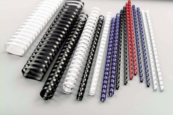 GBC CombBind Binding Combs, 45 mm, 390 Sheet Capacity, A4, 21 Ring, Black, Pack of 50, 4028186 - Image 3