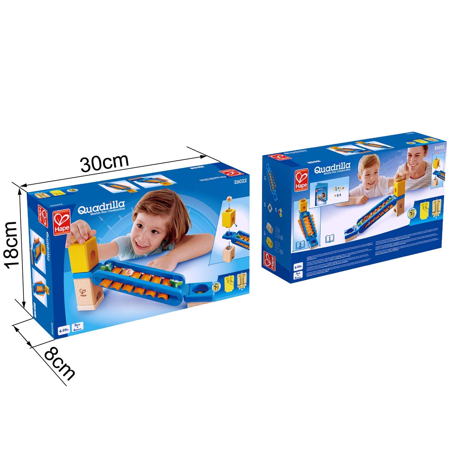 Hape Sonic Playground Marble Run, Multicolor, 24.8 x 17.8 x 7.7 cm - Image 3