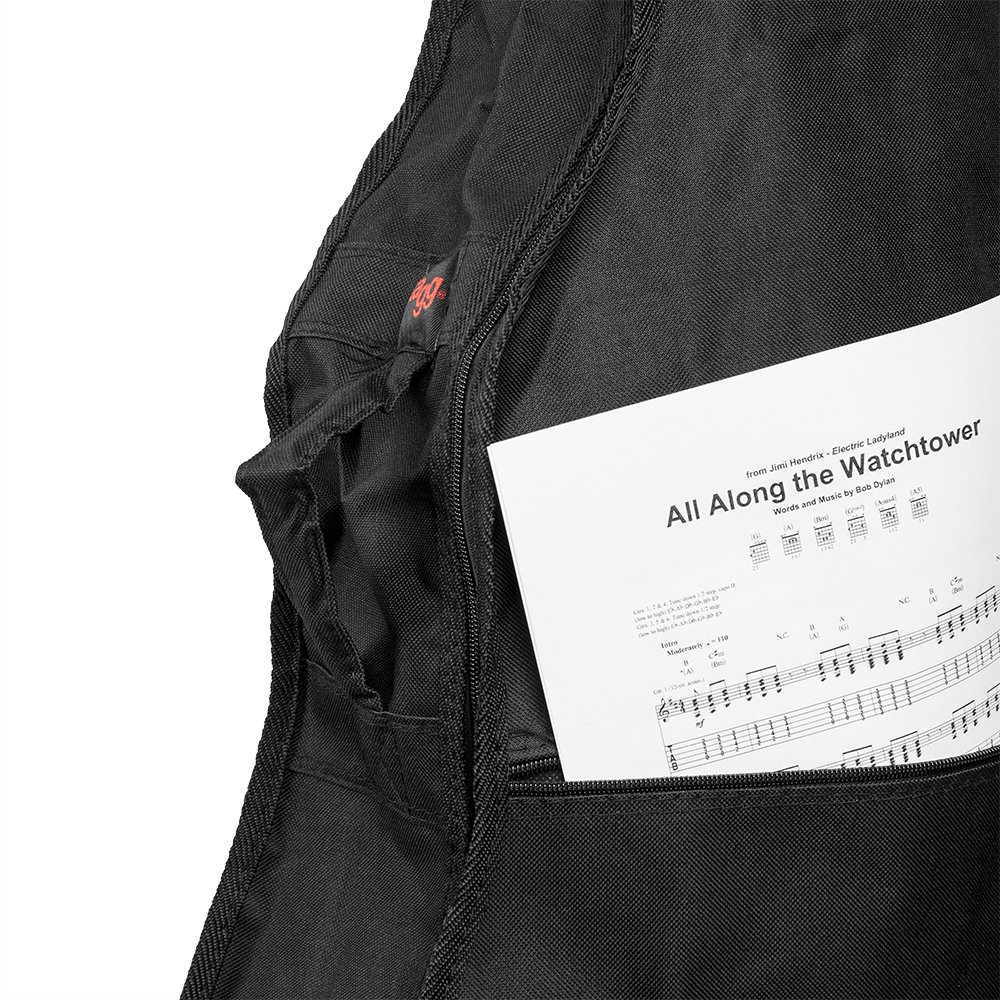 Stagg STB-1 UE Electric Guitar Bag, Black, 4/4 Size - Image 2