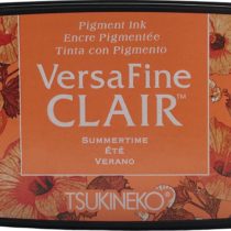 Tsukineko VF-CLA-701 Summertime Versafine Clair Ink Pad, Synthetic Material, Orange, 5.6 x 9.7 x 2.3 cm