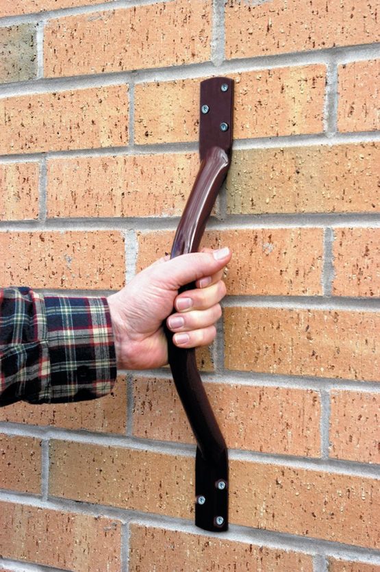 Flat End Steel Grab Rail - Image 2