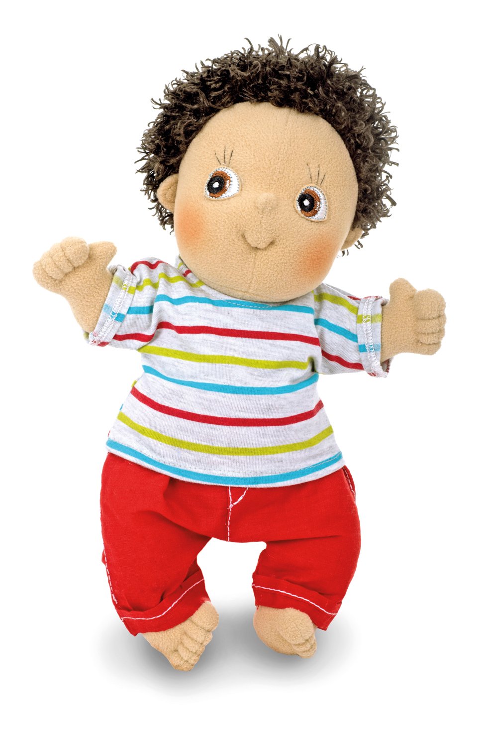 Bambola Morbida Rubens Barn Cutie Charlie - 32 Cm, In Peluche, Imbottitura In Fibra, Fondo Pesato | Per Bambini, Multicolore