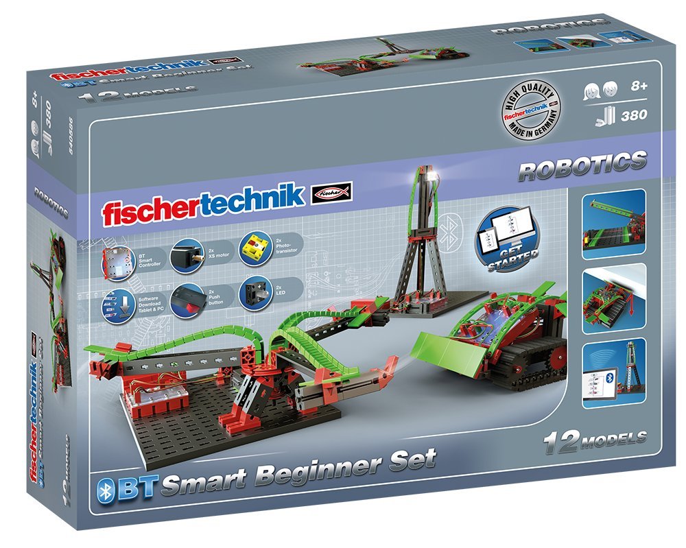 fischertechnik 540586 Robotics BT Smart Beginner Set, Bluetooth Kit for Children from 8 Years, Robot Toy with Sensors - Image 2