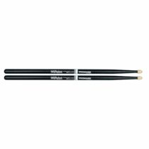 ProMark Drum Sticks - Mike Portnoy Drumsticks - Drum Sticks Set - 420X ActiveGrip - Hickory Drum Sticks - Black with Natural Tip - Consistent Weight and Pitch - 1 Pair