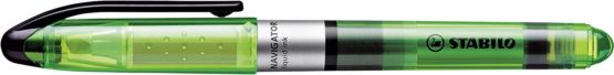 Highlighter - STABILO NAVIGATOR Box of 10 Green - Image 2