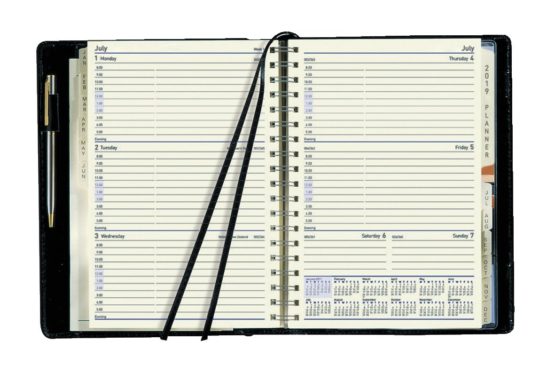 Collins 1130V 2019 Elite Executive Week Diary