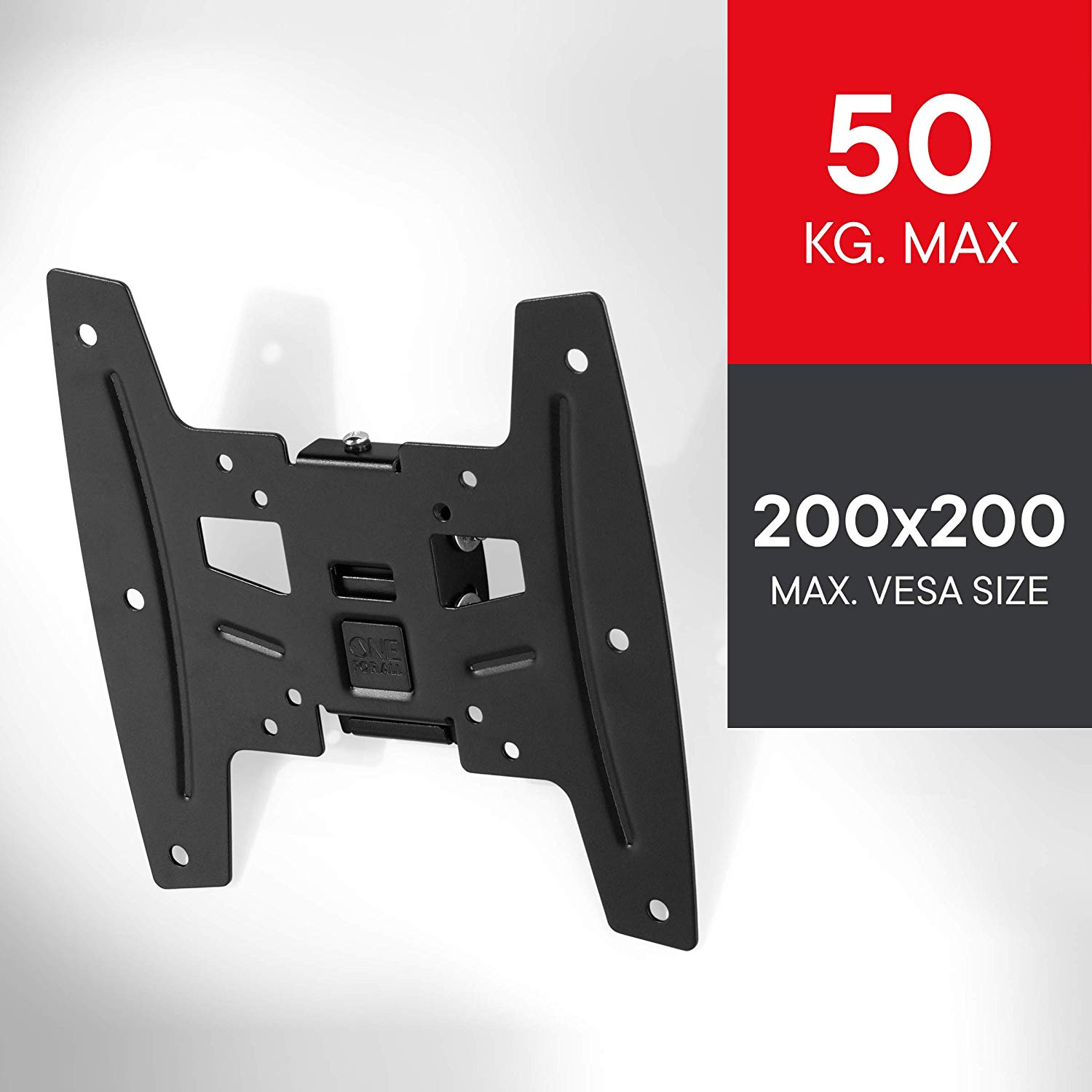 One For All TV Bracket, Tilt (15°) Wall Mount, Screen size 19-43 Inch, For All types of TVs (LED LCD Plasma) - Image 4