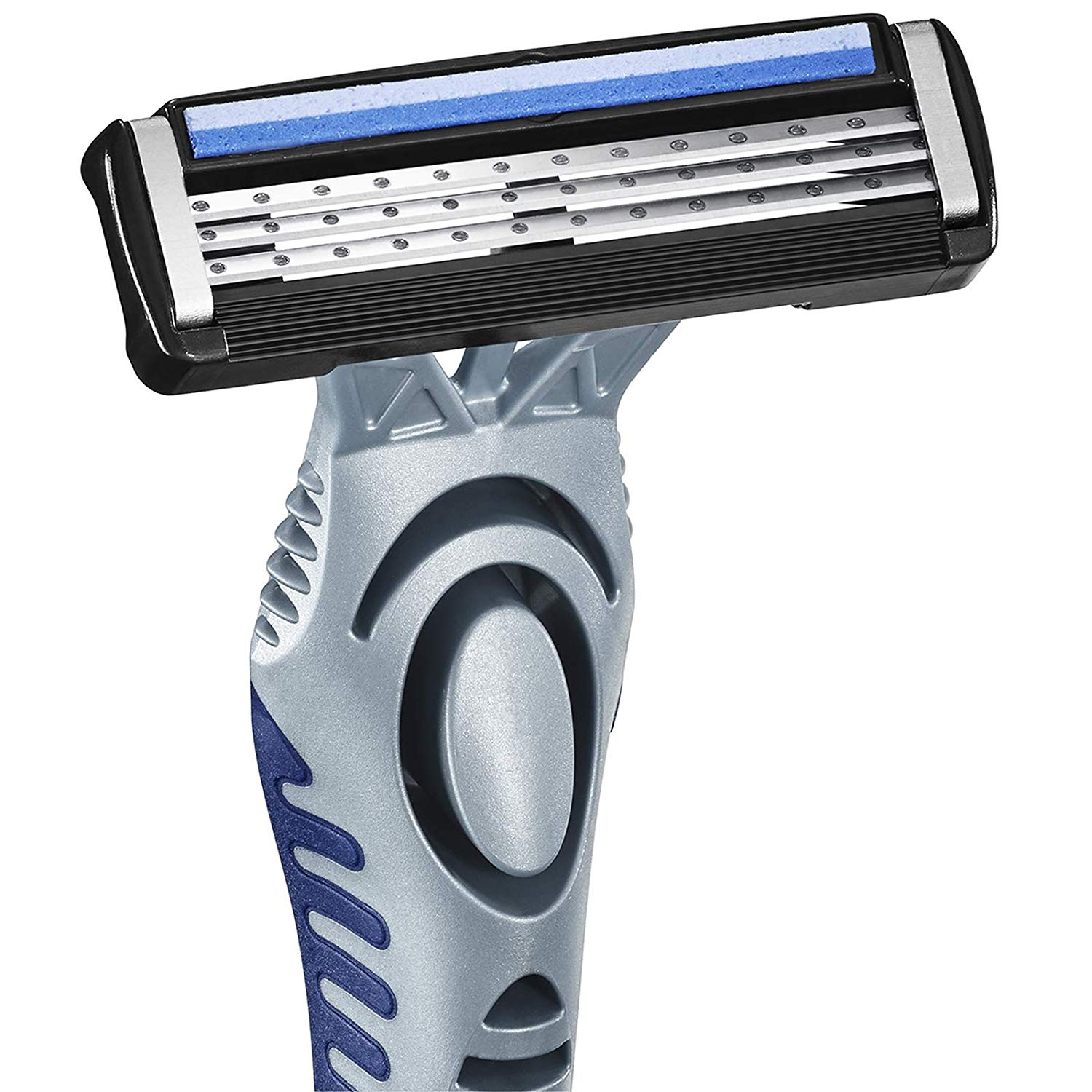 BIC Flex 3 Blade Mens Disposable Razor, 3 Count (Pack of 3), Multicolor - Image 4