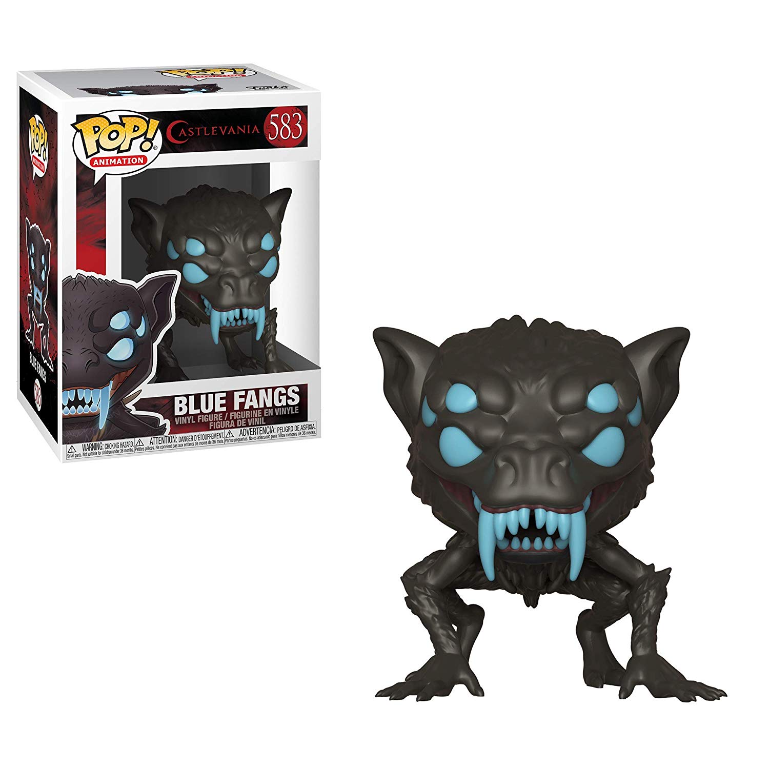 Funko POP! Animation: Castlevania - Blue Fangs, Multicolor, 3.75 inches - Image 2