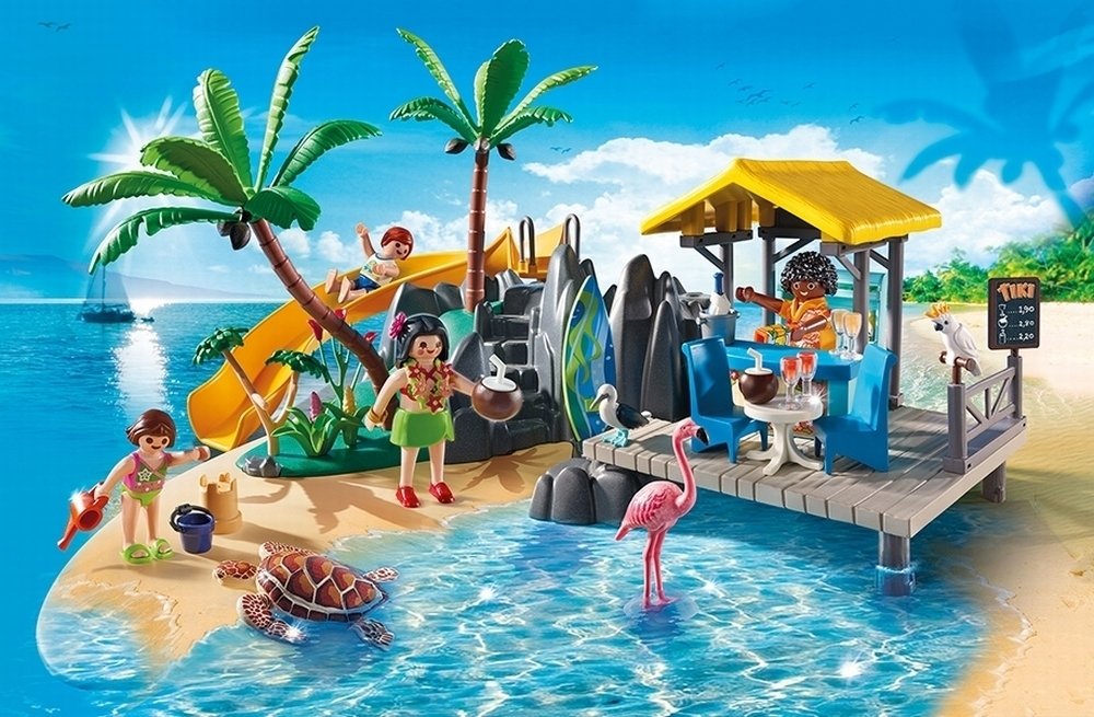 Playmobil 6979 Family Fun Island Juice Bar, Fun Imaginative Role-Play, PlaySets Suitable for Children Ages 4+ - Image 3