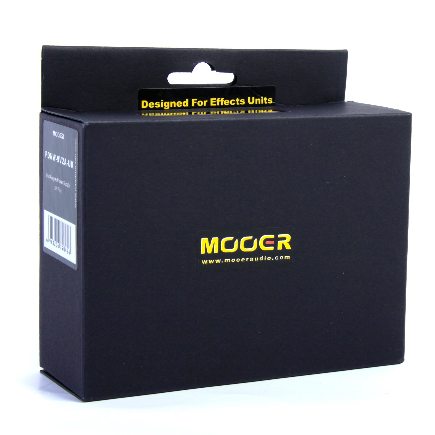 MOOER Wall Adapter Power Supply - 9 V DC) for Guitar PDNW9V2AUK,Black - Image 2