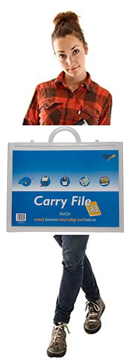 Artcare Mapac A3 Art Project Carry Case, 45x10x36 cm, Clear - Image 2