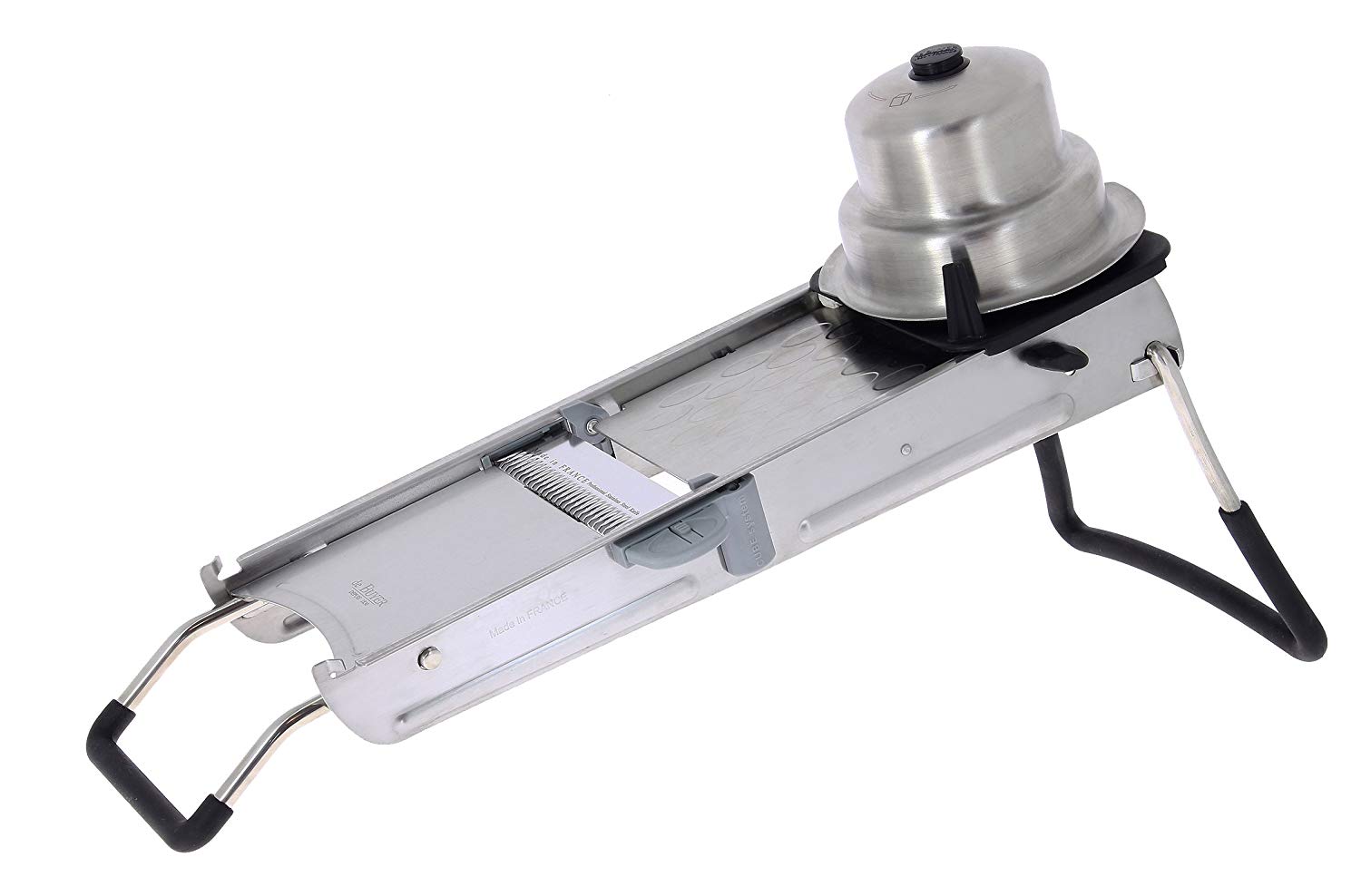 DE BUYER Ultra Revolution Mandoline, Silver, 50 x 18.5 x 18 cm