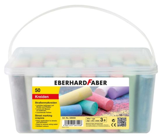 Eberhard Street Chalk in a Bucket