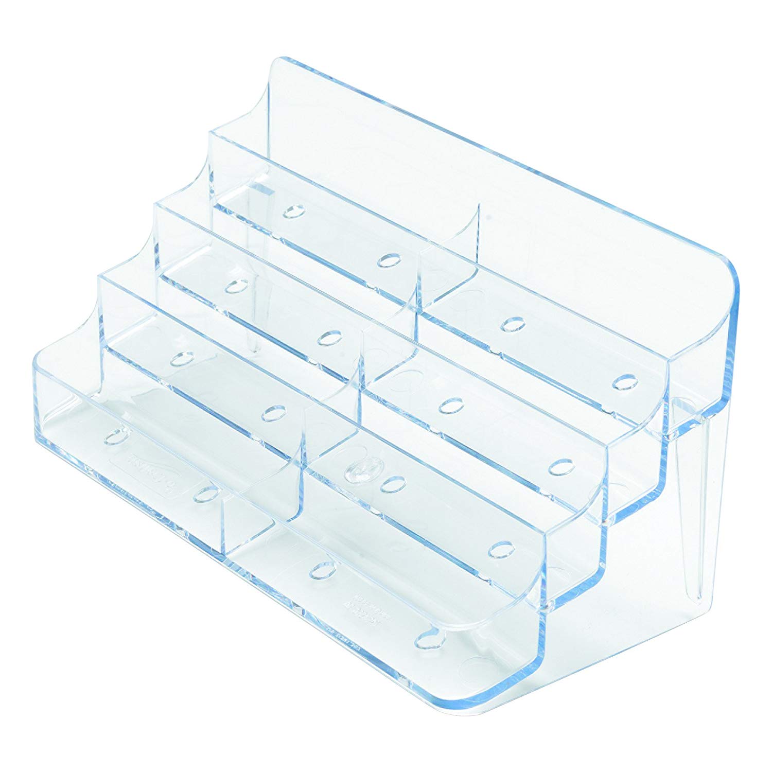 Deflecto Business Card Holder Desktop 8 Pockets Clear Ref 70801, Pack of 1 - Image 3
