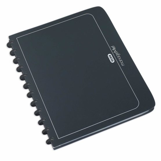 Elba Manageme! Ring Binder 5 Piece Charcoal