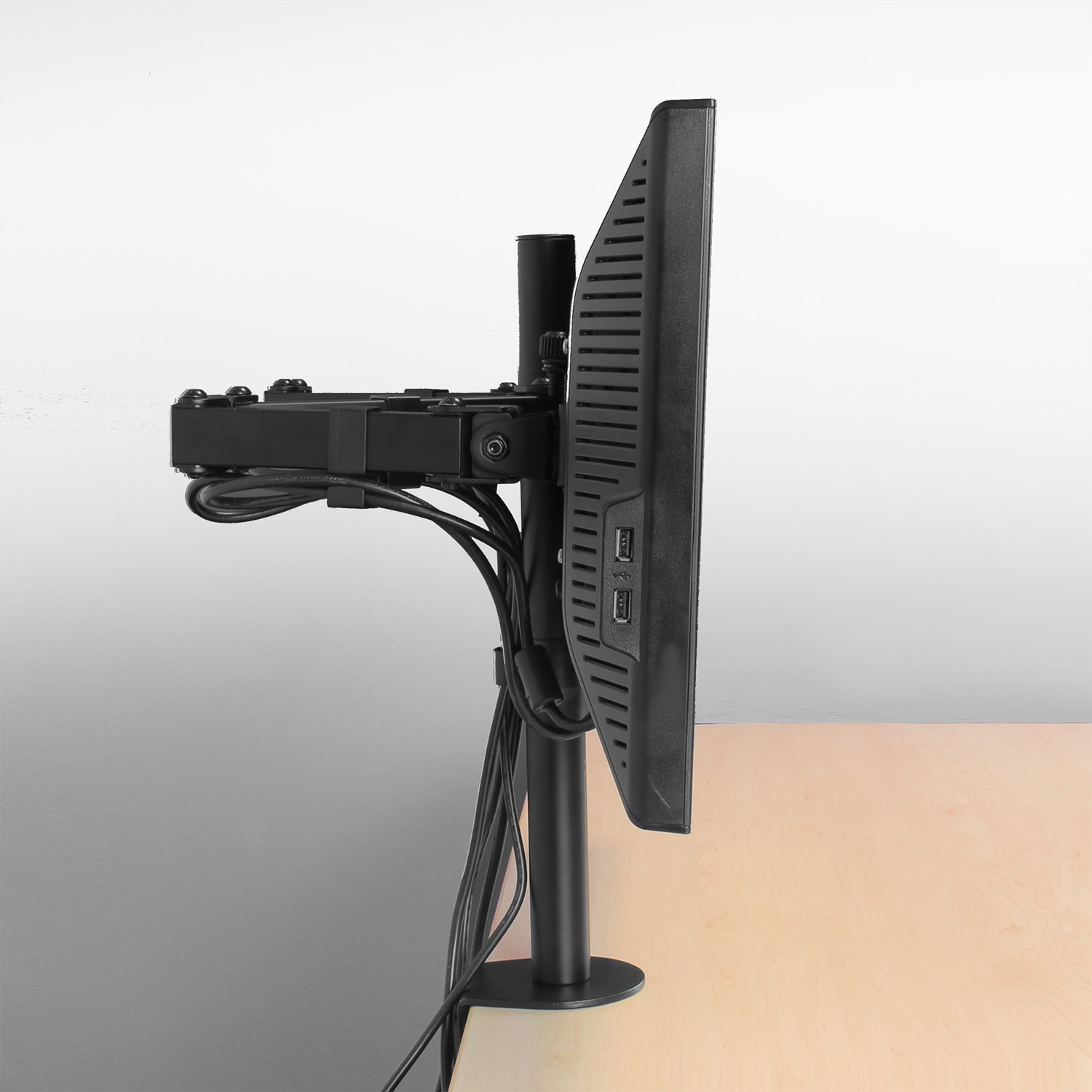 Ewent EW1512 Dual Monitor Stand, Dual Monitor Arm - Image 4