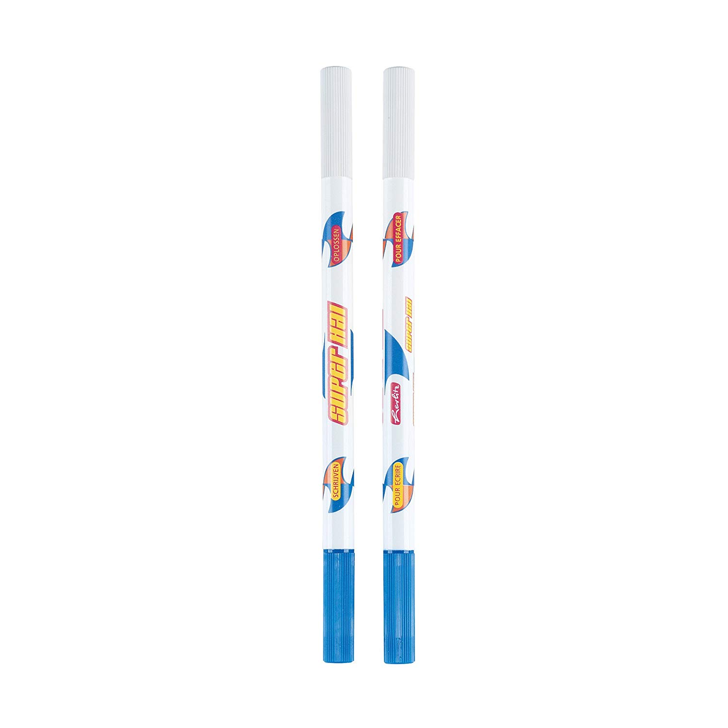 Herlitz Superhai M Ink Eraser (10 Pieces), blue, Strichstärke M - Image 2