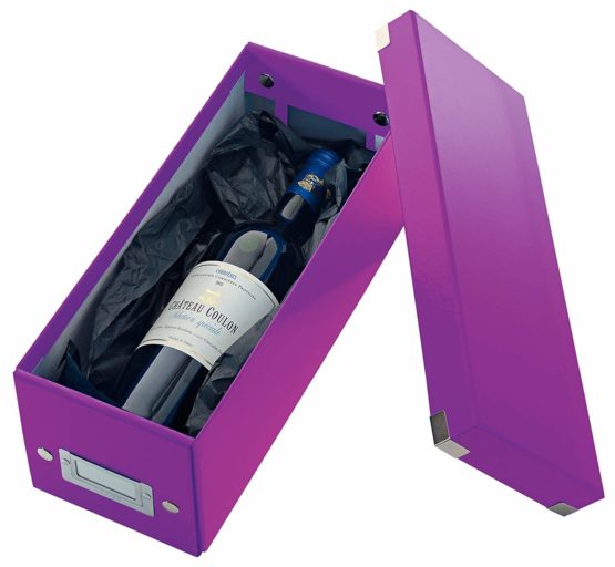 Leitz CD Storage Box, Purple, Click and Store Range, 60410062 - Image 3