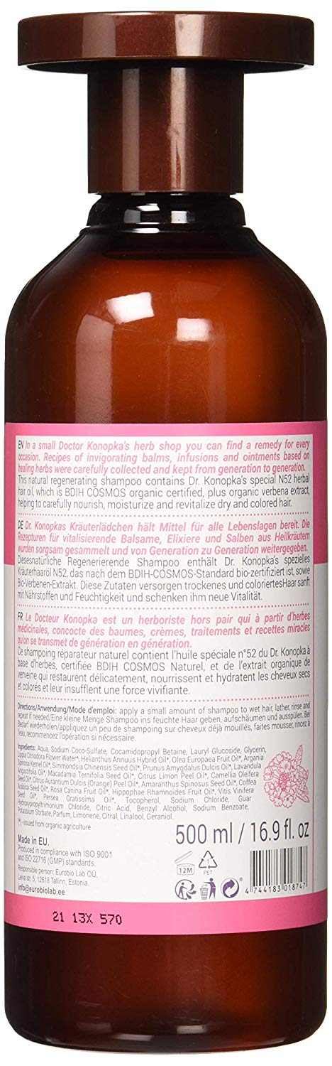 Dr.Konopka's Regenerating Shampoo, 500 ml, 500 ml (Pack of 1) - Image 2