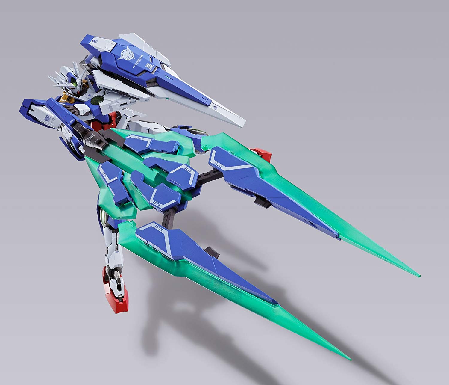 Bandai Mobile Suit Gundam 57535-Metal Build 00 Qan T, Multicoloured, 19258, Multi-coloured, 2 x 7.9 x 2 inches - Image 4
