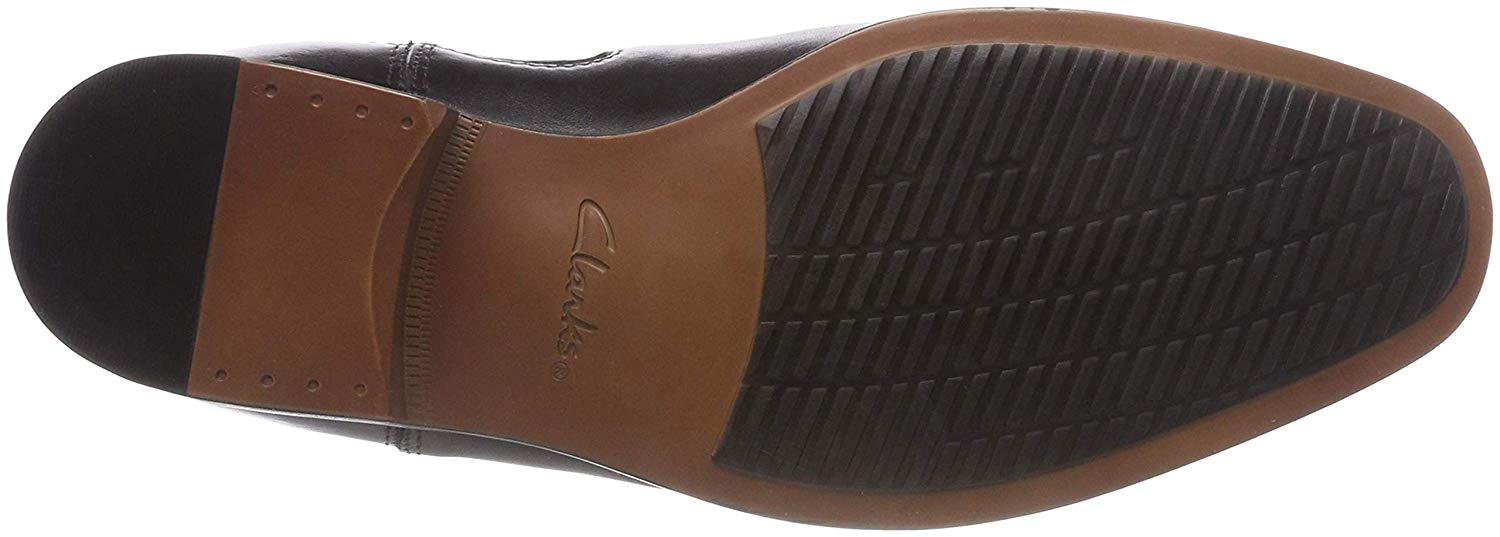 Clarks Gilmore Chelsea, Men’s Chelsea Boots, Black (Black Leather), 8 UK (42 EU), Black Black Leather - Image 4
