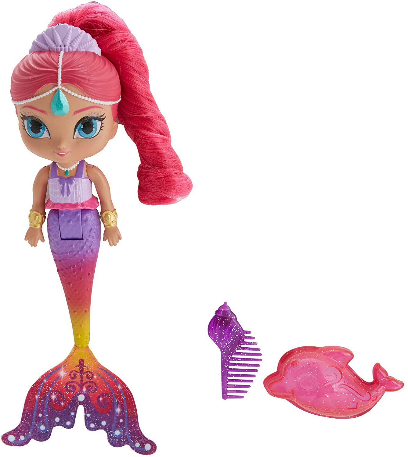 Fisher-Price Shimmer and Shine Rainbow Zahramay Mermaid Shimmer - Image 3