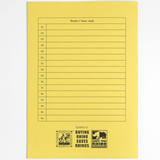 Rhino Stationery A5 Reading Record Book for Children | 40 Pages | Record Template Ruling | Educational Standard Smooth White Paper - Image 3