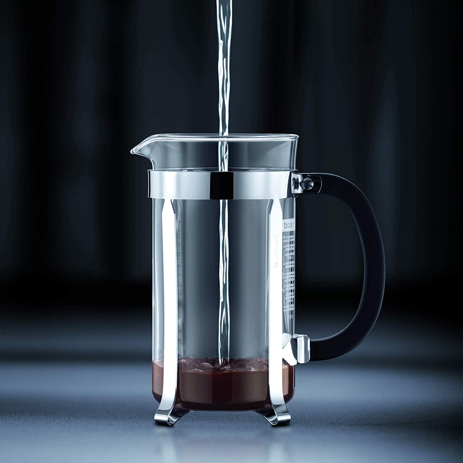 BODUM Java - French Coffee Press - 8 cup, 1l, 34oz - Black, 1908-01 - Image 4