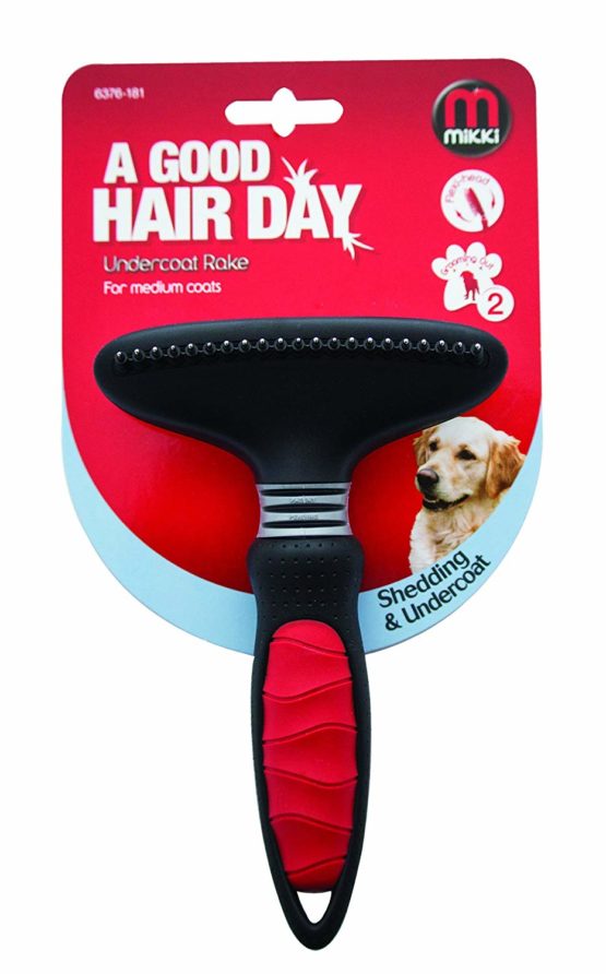 Mikki Dog, Puppy Grooming Undercoat Rake - Dematting Tool Removes Matts - for Medium Coats - Image 4