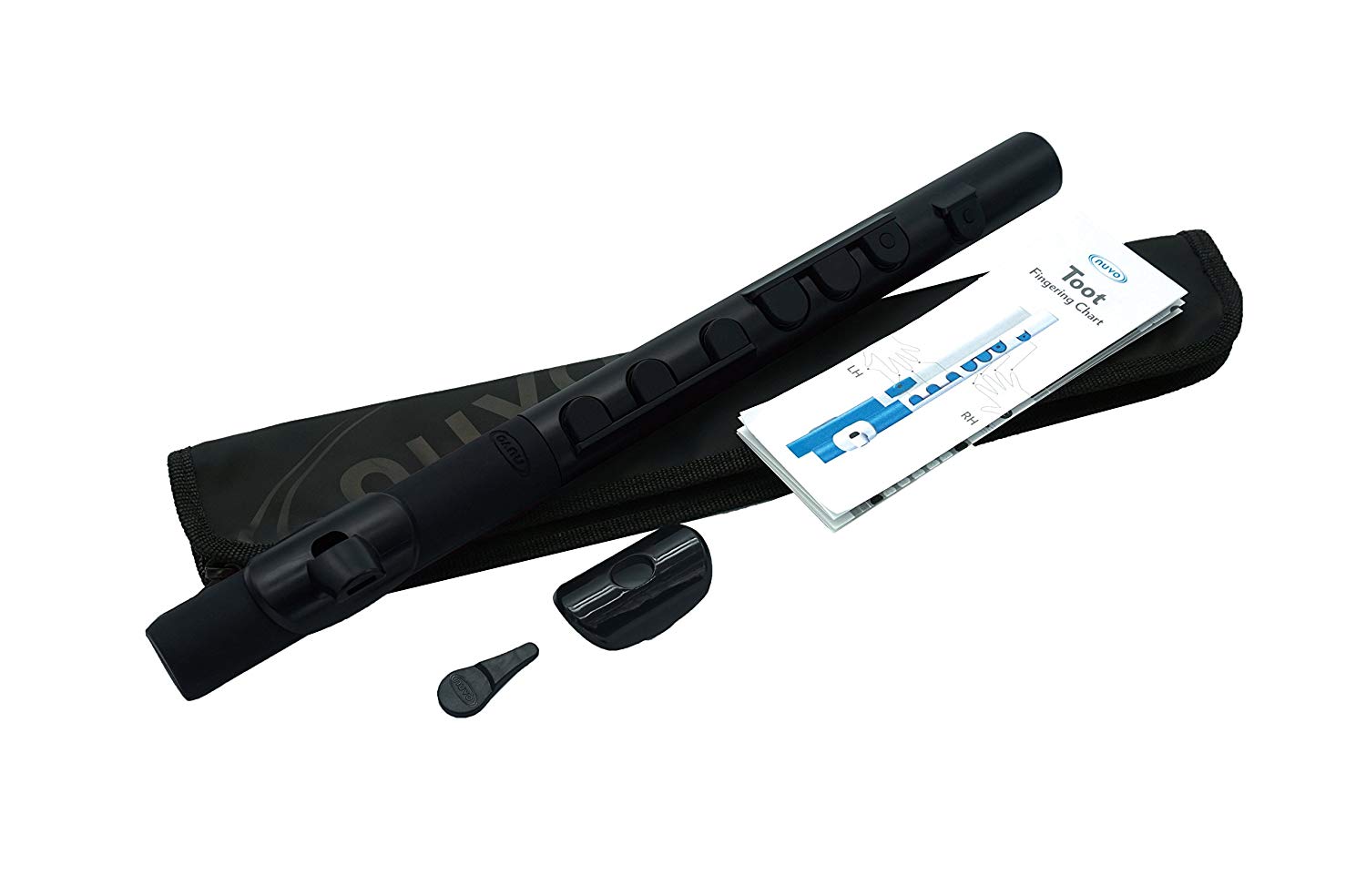 Nuvo N430TBBK Toot Trim Supplied with Bag, Black/Black
