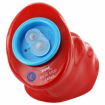 KUM AZ105.41.19 - Ergonomic Double Container Sharpener Medi Grip Lefty Magnesium