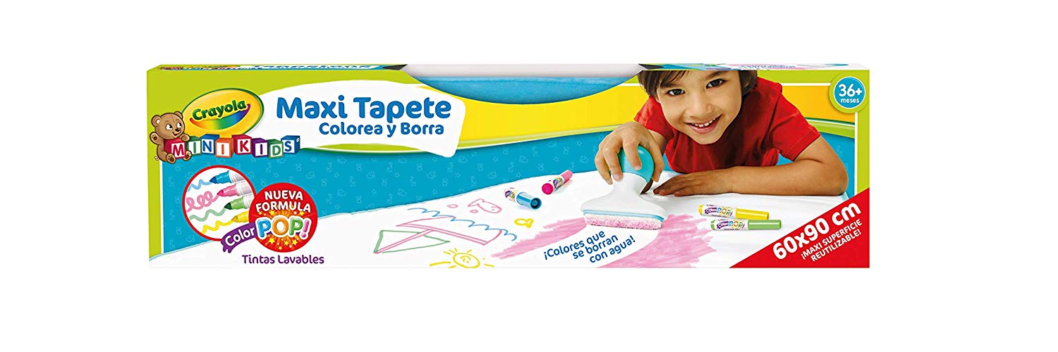 CRAYOLA Maxi Cappy Color and Delete, Multicoloured, 8 count (Pack of 1) - Image 2
