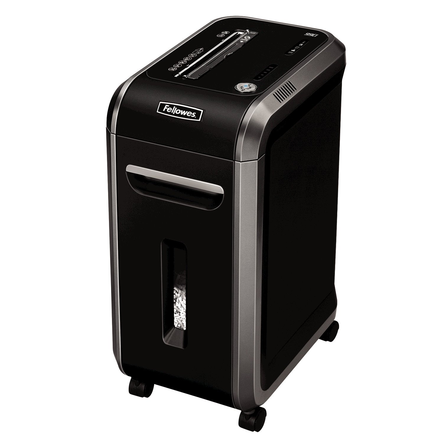 Fellowes 18 Sheet Paper Shredder for Office Use, 100% Jam Proof Cross Cut Shredder, 99Ci Shreds for 30 Minutes