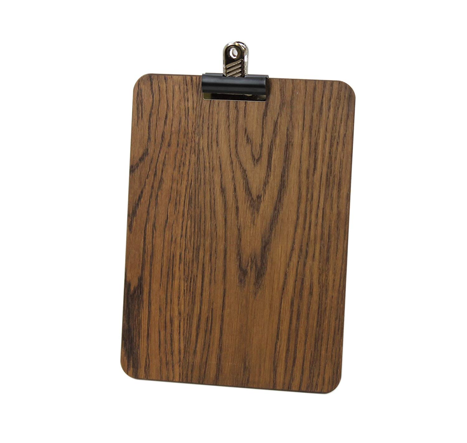 Chalkboards UK Clip Board, Wood,dark brown, 150 x 210 mm, A5 (21 x 15 x 0.60cm - Image 4