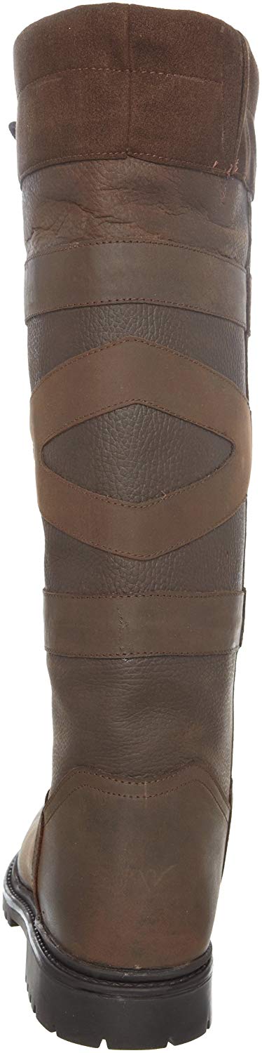 Toggi Unisex Quebec riding boots, Chocolate, 9 UK - Image 3