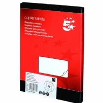 5 Star Labels Copier 10 per Sheet 105x58mm White [1000 Labels]