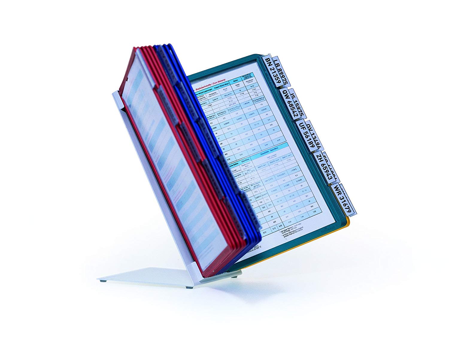 Durable VARIO Display Panel Desk Unit, Assorted, 20 boards - Image 2