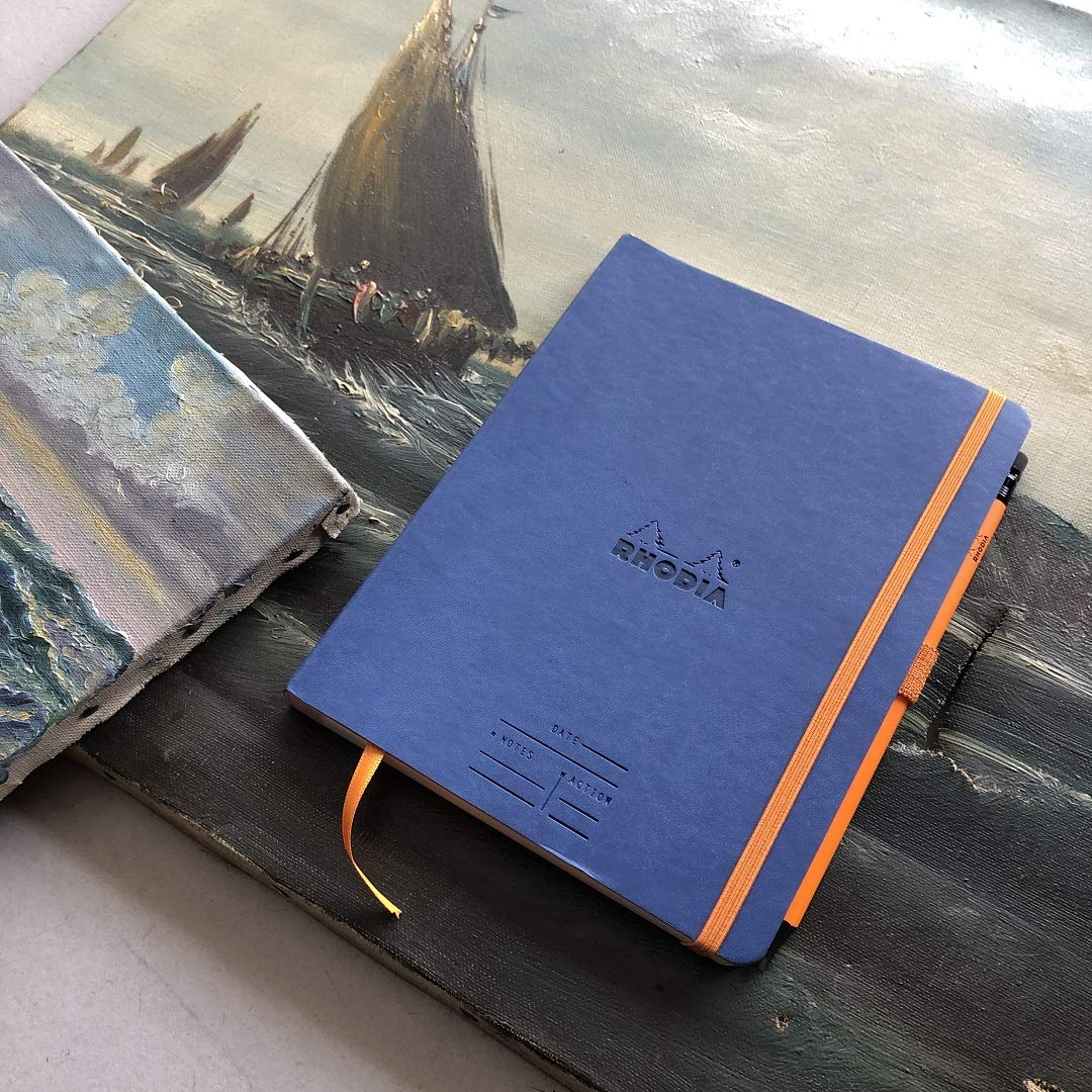 RHODIA 117787C - Soft Notebook Meeting Turquoise - A5+, Turquoise Blue - Image 4