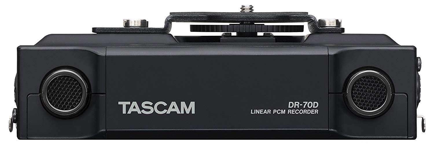 Tascam DR-70D - 4-channel audio recorder for DSLR cameras, Black - Image 2